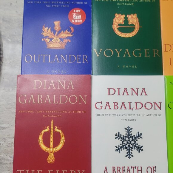 #360 Mass Paperback Outlander Book Set Series - Picture 8 of 9